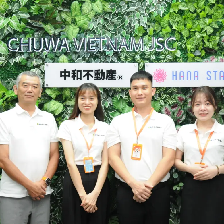 中和不動産ハノイ店メンバー