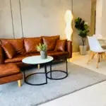 City GardenC-1ソファとリビングルーム