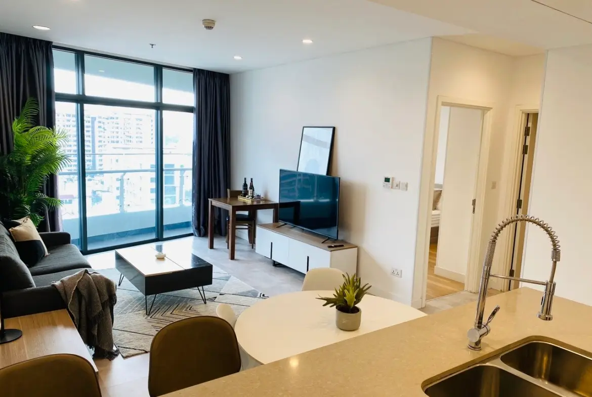 City Garden P1のリビングルーム