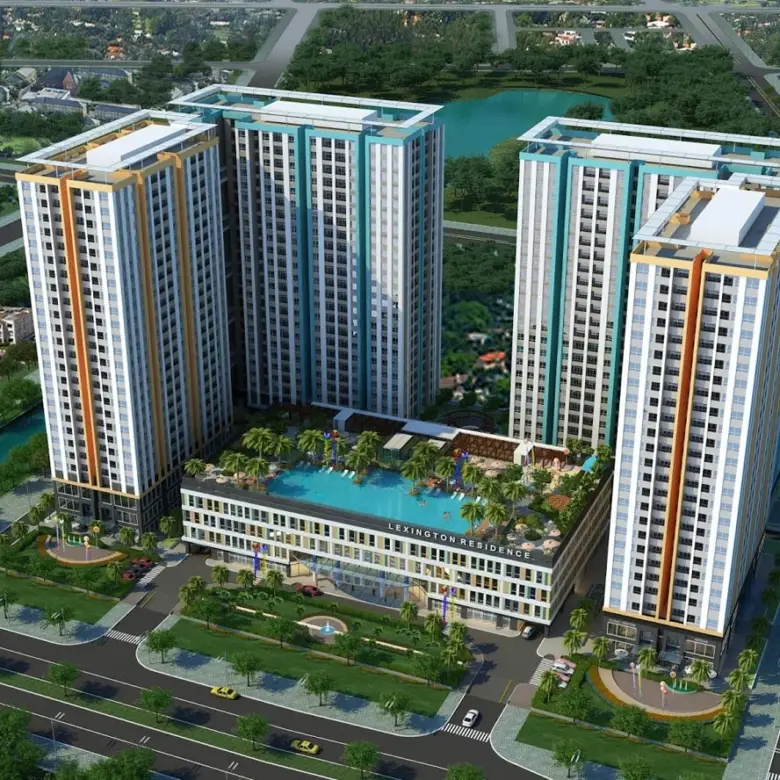 Lexington Residenceの外観